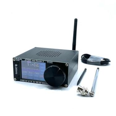 Imagem de Receptor de Rádio Banda Completa Portátil ATS-25MAX V2 com Tela Tática 2 4 Polegadas Modulação Frequência HAM Busca Decodificação CW Funções WiFi BT Resistência Superior Áudio Varredura Fina Espectro