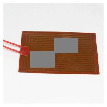 Imagem de SAYOBO 80 x 100 mm 35 W 12 V DC Aquecedor elétrico flexível de filme de poliimida