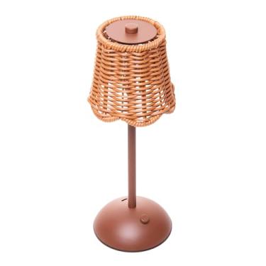 Imagem de WOLFF - Luminária de Mesa Led 3 Tons Usb Lagoon Marrom Metal