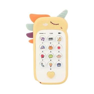 Imagem de Brinquedo Telefone Para Bebês Com Música E Sons, Mordedor Simulador, B