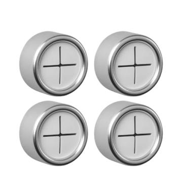 Imagem de Gancho adesivo, suporte de toalha redondo adesivo, aventais sem perfuração, cabide de pano de prato para armário de casa, cozinha, sala de estar, chuveiro