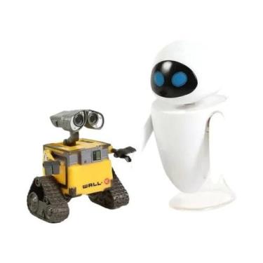 Imagem de Bonecos De Ação Robô Wall-E Para Crianças, Modelos De Brinquedo De 6cm