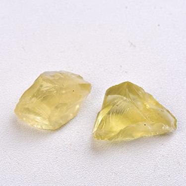 Imagem de 1 peça Citrino de cristal natural 10-30 mm cristal cascalho espécime reparação pedra pedra presente acessório de aquário decoração de casa, citrino, 50 g (cor: citrino, tamanho: 100g)