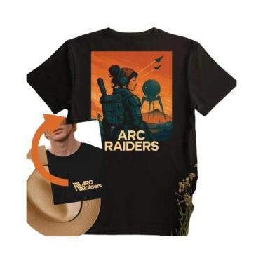 Imagem de Camiseta ARC Raiders para homem 100% algodão camiseta masculina de lux
