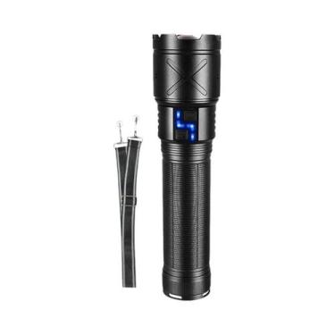 Imagem de Lanterna LED De Alta Potência 30000000LM Recarregável, Tocha Tática De