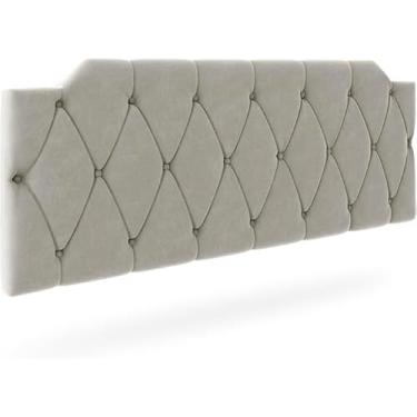 Imagem de Cabeceira Painel Estofada Suspensa 1,60 Cama Box casal (Areia)