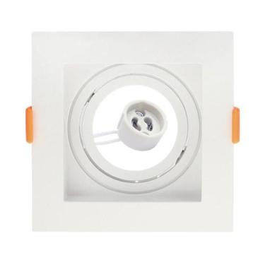 Imagem de Spot Taschibra Conecta MR16 Recuado Quadrado 15W, Branco
