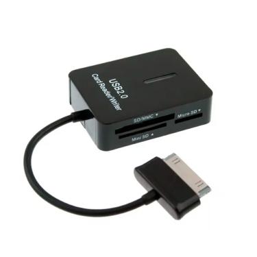 Imagem de Adaptador leitor de cartão 5 em 1 30 pinos CR517