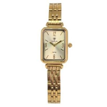 Imagem de Relógio Feminino Tuguir Analógico TG191 Dourado-Feminino