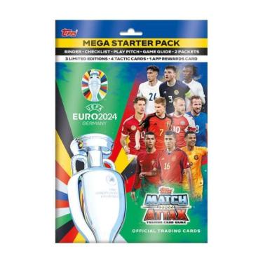 Imagem de Topps Cards UEFA Euro 2024 Match Attax Starter Pack 30 Cards-Unissex