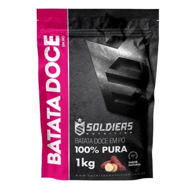 Imagem de Batata Doce Desidratada Em Pó 1Kg - 100% Puro - Soldiers Nutrition-Unissex