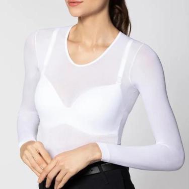 Imagem de Blusa Segunda Pele Fio 40 Selene Gola Redonda Inverno, Único, Preto