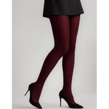 Imagem de Meia Calça Opaca Feminina Adulto Selene Fio 40, M, Marrom