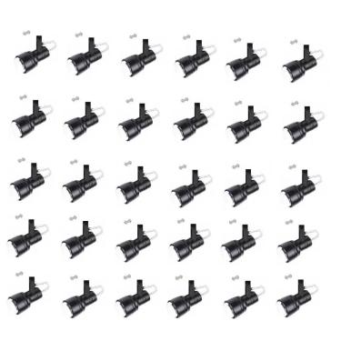 Imagem de Kit 30 Spot Trilho Perfilado Eletro calha Par20 Bulbo OL4