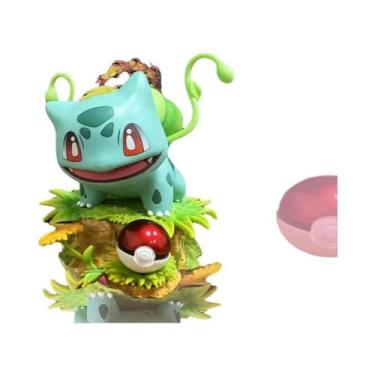 Imagem de Figurinha De Anime Bulbasaur Charizard Squirtle De 10cm, Modelo Em PVC