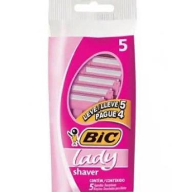 Imagem de Aparelho De Barbear Descartável Lady Shaver 5 Unidades Bic