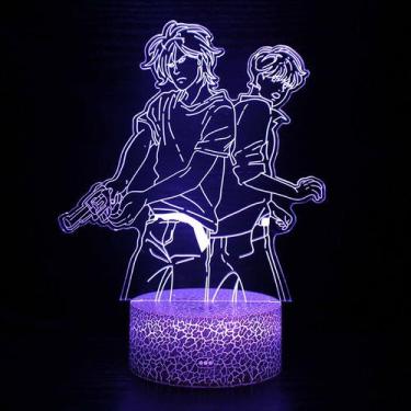 Imagem de Luz noturna de futebol LED 3D para quarto de crianças - yiweisai