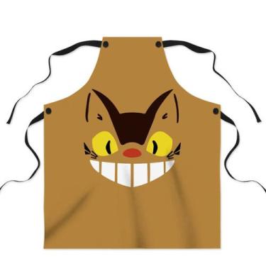 Imagem de Avental Autobus Anime Cooking, decoração de cozinha, poliéster, 72,5x5