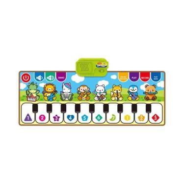 Imagem de Tapete Musical De Piano Para Bebês, Brinquedo Educacional Precoce Com 