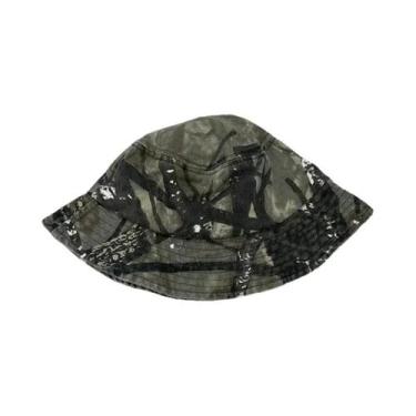 Imagem de Chapéu Bucket De Algodão Camuflado Para Homens E Mulheres, Boné Casual