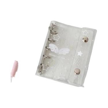 Imagem de Mini Caderno Fichário Sparkle Star Tamanho M5 Agenda Diária De Bolso Á