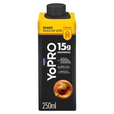 Imagem de YoPRO Bebida UHT Doce de Leite Havanna15g de proteínas 250ml