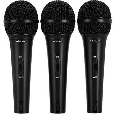 Imagem de Behringer XM1800S Kit Com 3 Microfones Dinâmicos