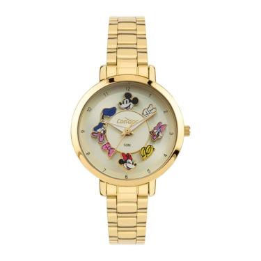 Imagem de Relógio Condor Feminino Ref: Co203amsv/4x Dourado Disney