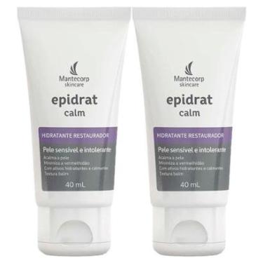 Imagem de Mantecorp Skincare Kit com 2 Unidades - Hidratante Facial Epidrat Calm - 40g Kit-Unissex
