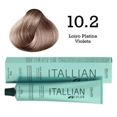 Imagem de Coloração Color Shift 10.2 Loiro Platina Violeta  Itallian Hairtech