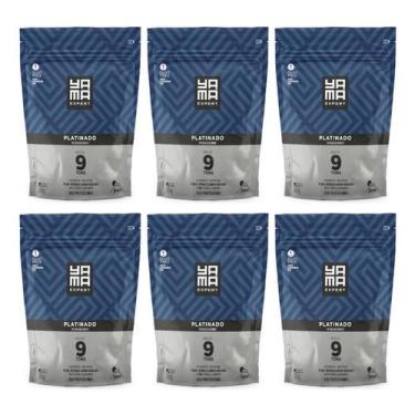 Imagem de Kit Pó Descolorante Yamá Platinado Refil 300g com 6/Un - Yama