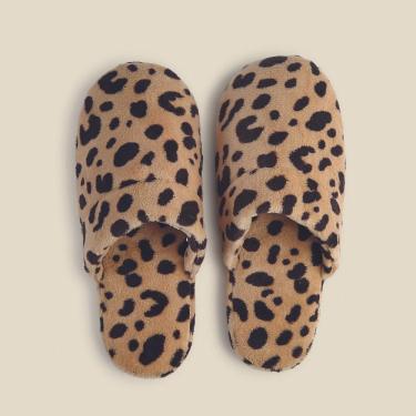 Imagem de Pantufa Animal Print Laranja 41x42 - A\CASA