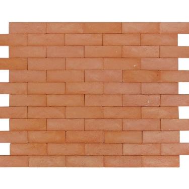 Imagem de Revestimento Cerâmica Natural - Tijolinho Ollastra 7x24cm Terracota