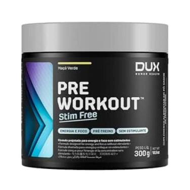 Imagem de Pre workout original stim free maça verde 300g dux