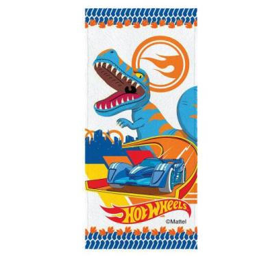 Imagem de Toalha de Banho Infantil Lepper Hot Wheels II Avulsa - COMPANHIA FABRI