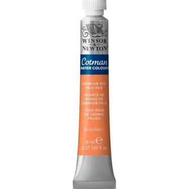 Imagem de Aquarela Winsor & Newton Cotman 8ml 103 Cadmium Red Pale Hu