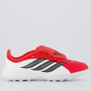 Imagem de Chuteira Adidas Predator League Society Juvenil Preta e Branca, 32