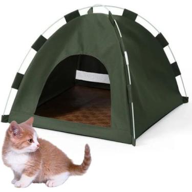 Imagem de Tenda Cabana Caminha Casinha Gato Cachorro Arranhador Ninho Animais Es