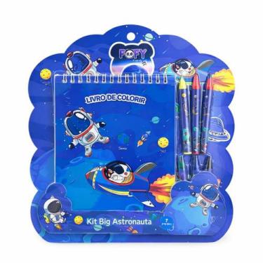 Imagem de Kit Big Astronauta 7 Peças FOFY com Acessórios Escolares