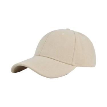 Imagem de Boné Snapback Unissex de Camurça - Estilo Retrô Hip Hop para Outono/In