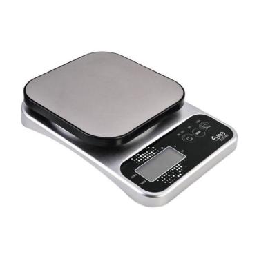 Imagem de Balança Digital para Cozinha Pro 5KG Alta Precisão Função Tara Uso Doméstico e Profissional Euro Home