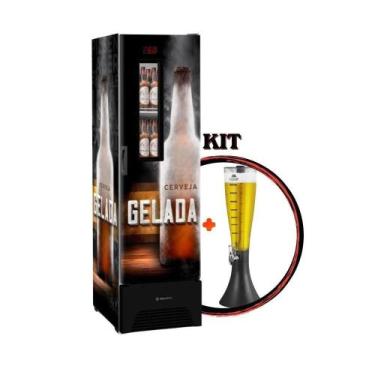 Imagem de Cervejeira Expositora VN28FP 287L com Chopeira 3,5L Frost Free Preto M