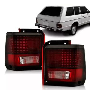 Imagem de Lanterna Traseira Belina 2 1978 79 80 81 82 83 1984 Bicolor - Jcv, Lad