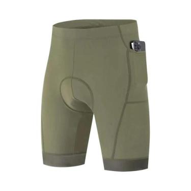 Imagem de Shorts De Ciclismo Masculinos De Secagem Rápida E Respiráveis Com Almo
