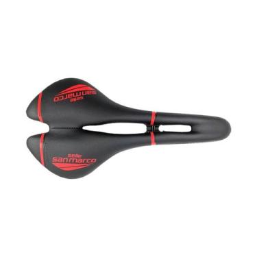 Imagem de Selim De Bicicleta Leve San Marco Aspider 141mm Conforto Amplo Para Ci