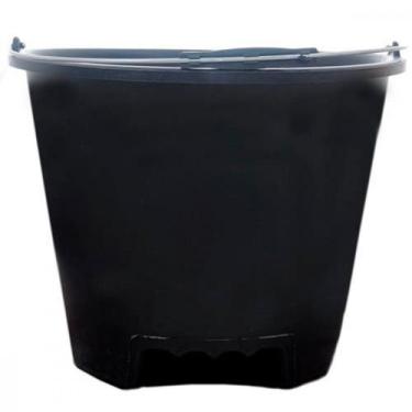 Imagem de Balde Pvc Nova Preto 12L - BRASIPLAST