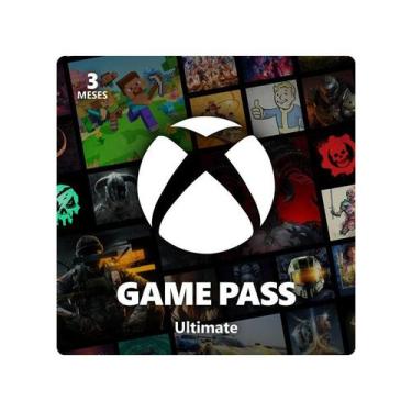 Imagem de Cartão Presente Digital Xbox Game Pass Ultimate Assinatura de 3 Meses 