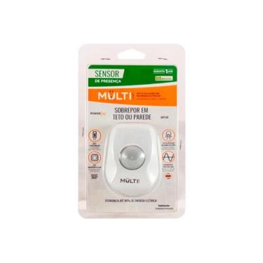 Imagem de Sensor De Presença Iluminação Sobrepor Bivolt Com Fotocélula MPL08 - M