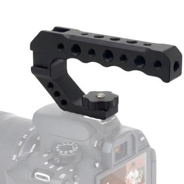 Imagem de Handle Grip Cage Alça ZJ001 Sapata Rosca 1/4 3/8 Câmera Dslr - Genéric