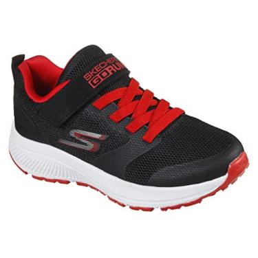 Imagem de Skechers Tênis masculino Go Run Consistent-Sonic BRE, Preto/vermelho, 12 Little Kid
